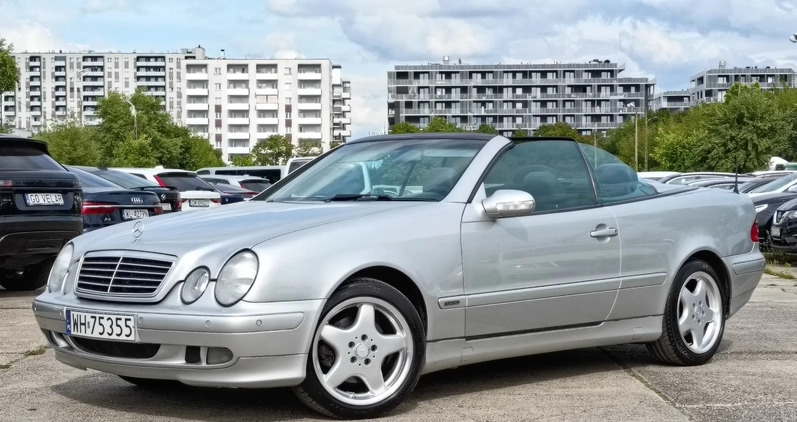 Mercedes-Benz CLK cena 24900 przebieg: 223000, rok produkcji 2000 z Warszawa małe 379